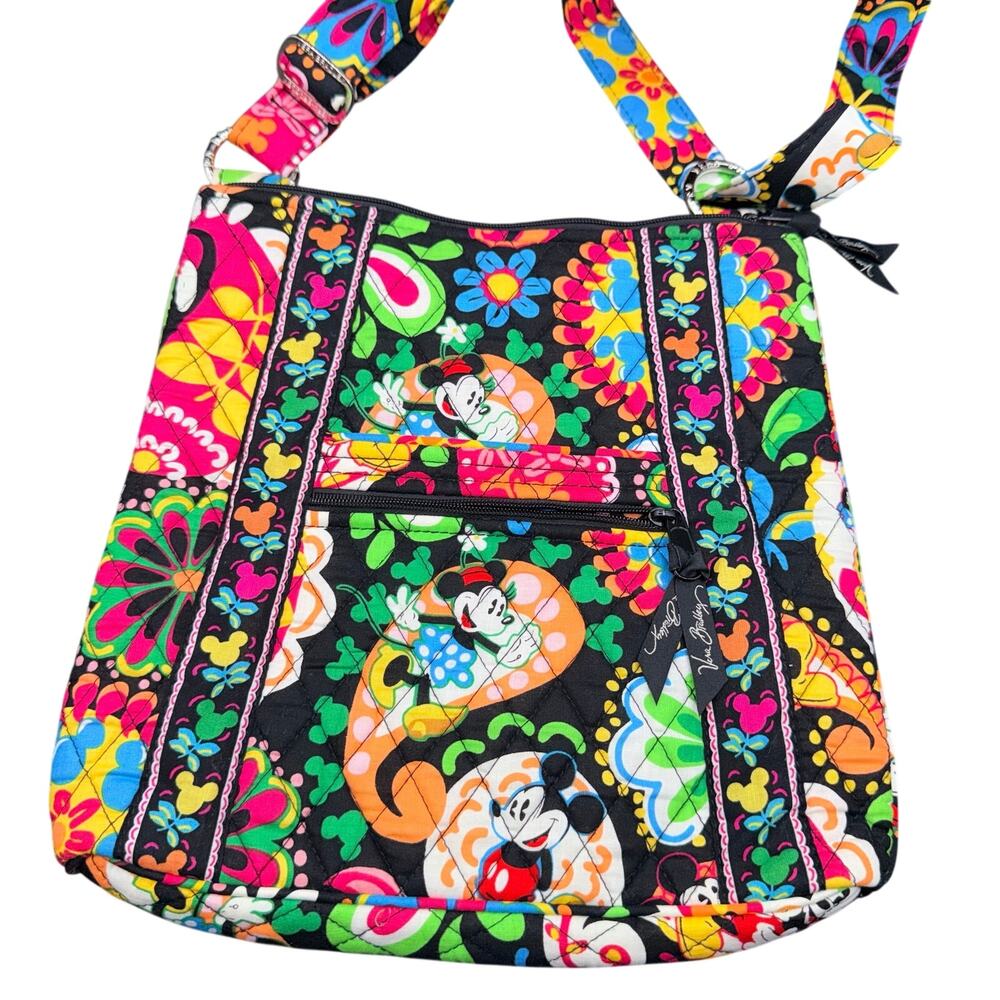 Vera Bradley Disney Parks Midnight With Mickey Crossbody Bag NWOT Retired